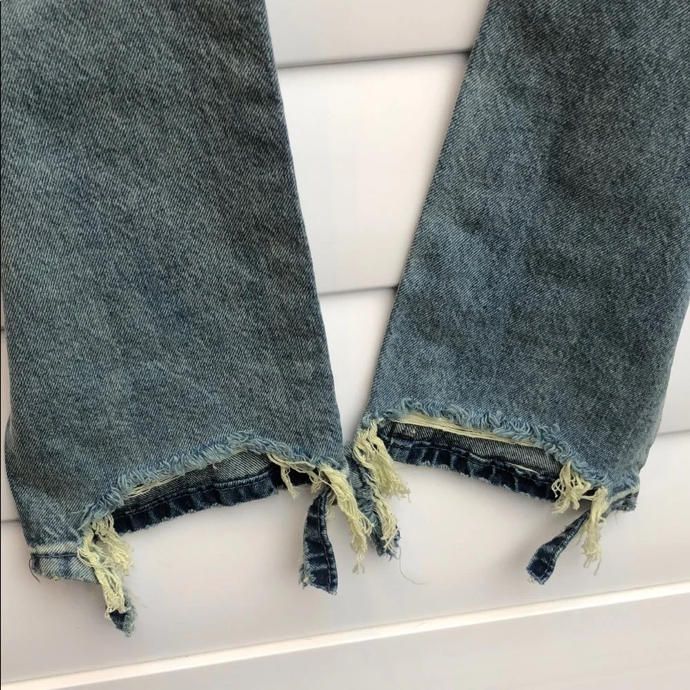 NWT Urban Outfitters Blue Straight Leg Jeans - Picture 6 of 16